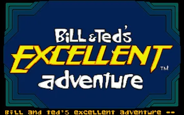 Bill & Ted's Excellent Adventure screen shot title